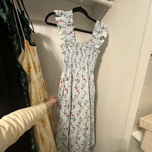 Hill house The Ellie Nap Dress Pond Floral Poplin Size XS